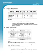 Preview for 9 page of Opticon OPL 7836 Specification Manual