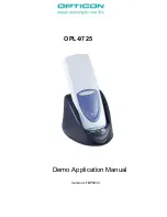 Opticon OPL-9725 Demo Application Manual preview