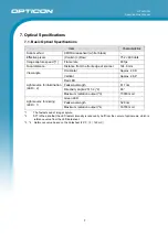 Preview for 12 page of Opticon OPN-3200i Specification Manual