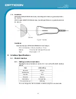 Preview for 17 page of Opticon OPR 2001 Specification Manual