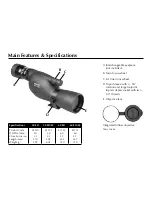 Preview for 2 page of Opticron 50 GA ED User Instructions