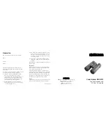 Preview for 1 page of Opticron Countryman BGA HD User Instructions