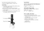 Preview for 2 page of Opticron Microstand 30259 User'S Manual And Warranty