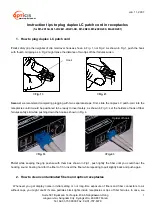 Optics M1-201SA Instructions preview