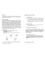 Preview for 2 page of Optics M1-203D-TR User Manual