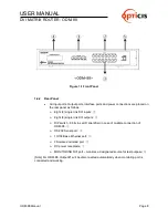 Предварительный просмотр 8 страницы Optics ODM- 88 User Manual