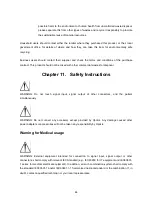 Предварительный просмотр 44 страницы Optics OMM-1000 User Manual