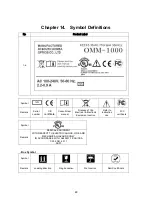 Предварительный просмотр 48 страницы Optics OMM-1000 User Manual