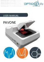 Preview for 1 page of Optics11 Life PAVONE User Manual