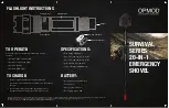 OpticsPlanet OPMOD Survival Series Product Manual preview