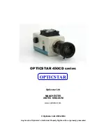 Preview for 1 page of Opticstar 450CD series User Manual