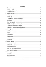 Preview for 3 page of Opticum HD X405 COMBO User Manual