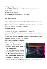 Preview for 8 page of Opticum HD X405 COMBO User Manual