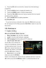 Preview for 14 page of Opticum HD X405 COMBO User Manual