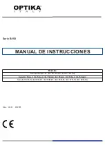 Предварительный просмотр 37 страницы Optika Italy B-150 ALC Series Instruction Manual