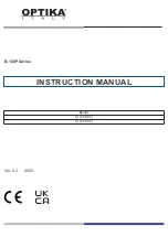 Optika Italy B-150P Series Instruction Manual preview