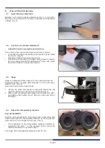 Предварительный просмотр 9 страницы Optika Italy B-150P Series Instruction Manual