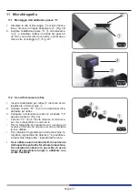 Предварительный просмотр 37 страницы Optika Italy B-380 Series Instruction Manual