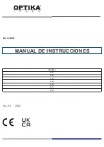 Предварительный просмотр 37 страницы Optika Italy B-60 Series Instruction Manual