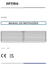 Предварительный просмотр 91 страницы Optika Italy B-60 Series Instruction Manual