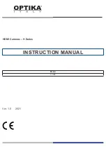 Preview for 1 page of Optika Italy C-HP4 Instruction Manual