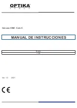 Preview for 39 page of Optika Italy C-HP4 Instruction Manual