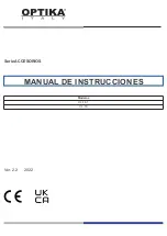 Предварительный просмотр 25 страницы Optika Italy CL-16.1 Instruction Manual