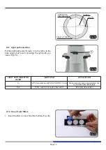 Предварительный просмотр 15 страницы Optika Italy IM-3 Series Instruction Manual