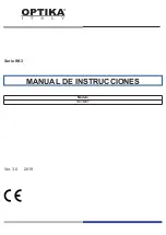 Предварительный просмотр 43 страницы Optika Italy IM-3 Series Instruction Manual