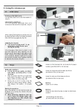 Preview for 8 page of Optika Italy IM-5 Series Instruction Manual