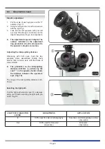 Preview for 9 page of Optika Italy IM-5 Series Instruction Manual