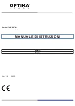 Предварительный просмотр 19 страницы Optika Italy M-1157 Instruction Manual