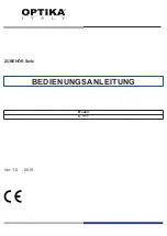 Предварительный просмотр 73 страницы Optika Italy M-1157 Instruction Manual