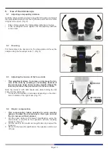 Предварительный просмотр 13 страницы Optika Italy OPTIGEM Series Instruction Manual