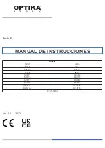 Предварительный просмотр 105 страницы Optika Italy SZ-STL1 Instruction Manual