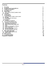 Preview for 2 page of OPTIKA MICROSCOPES B-190 Series Instruction Manual