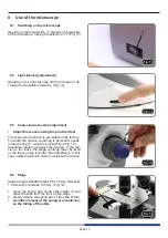 Preview for 11 page of OPTIKA MICROSCOPES B-190 Series Instruction Manual