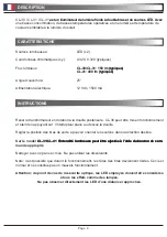 Preview for 8 page of OPTIKA MICROSCOPES CL-30 Operation Manual