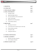 Preview for 2 page of OPTIKA MICROSCOPES SZM-1-GEM Operation Manual