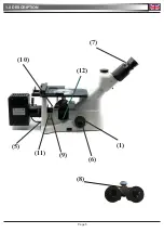 Preview for 5 page of OPTIKA MICROSCOPES XDS-3 MET Operation Manual