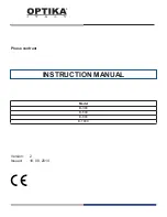 Optika B-1000 POL Instruction Manual preview