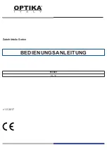 Предварительный просмотр 33 страницы Optika CL-14 Instruction Manual