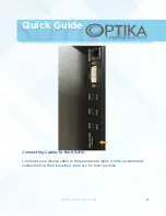 Предварительный просмотр 2 страницы Optika Collaborate 85UHD Quick Manual