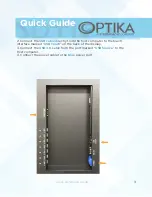 Предварительный просмотр 3 страницы Optika Collaborate 85UHD Quick Manual