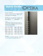 Предварительный просмотр 5 страницы Optika Collaborate 85UHD Quick Manual