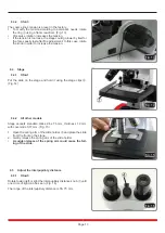 Preview for 13 page of Optika OPTISTAR OS-A1 Series Instruction Manual