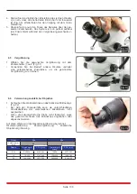 Preview for 106 page of Optika OPTIStar OS-SZ1 Instruction Manual