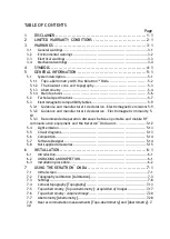 Preview for 3 page of OPTIKON KERATRON ONDA Installation And Operating Manual