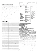 Preview for 2 page of Optilife AU981 User Manual