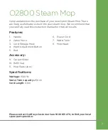 Preview for 3 page of Optim O2800 Manual